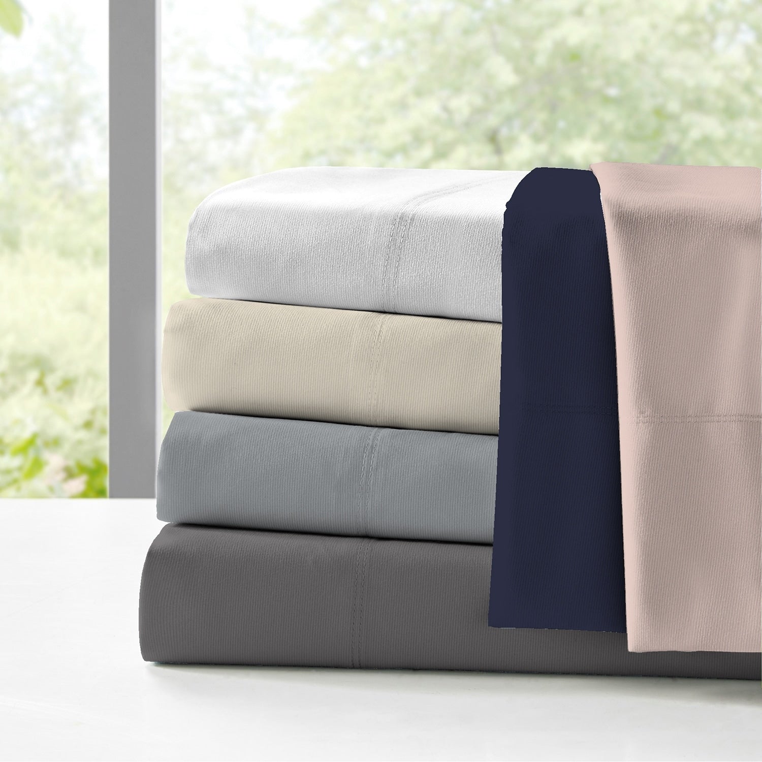 100 Cotton Lightweight Breathable Percale Weave Flat Sheet