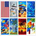 100 Cotton Printed Beach Towel