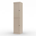 Palace Imports 100 Solid Wood Tall Narrow Shaker Bathroom Storage Cabinet 16.5 W 4 Drawers 71.5 H