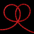 100 Red Incandescent Christmas Rope Lights