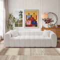 102.7 Modern Boucle Sofa With Pillows No Assembly Required
