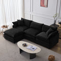 105 Modular Sectional Couch 3 Seater With Ottoman L Shape Sofa