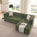 106 L Shaped Modular Sectional Sofa With Chaise For Living Room