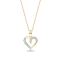 De Couer 10K Yellow Gold 1 20Ct Tdw Diamond Necklace