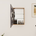 10 12 14 20 Wall Mounted Bathroom Side Cabinet Medicine Cabinet With Soft Close Door Shelf