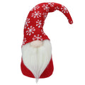 10 Plush Big Nose Gnome In Knit Red Hat And Red Bottom