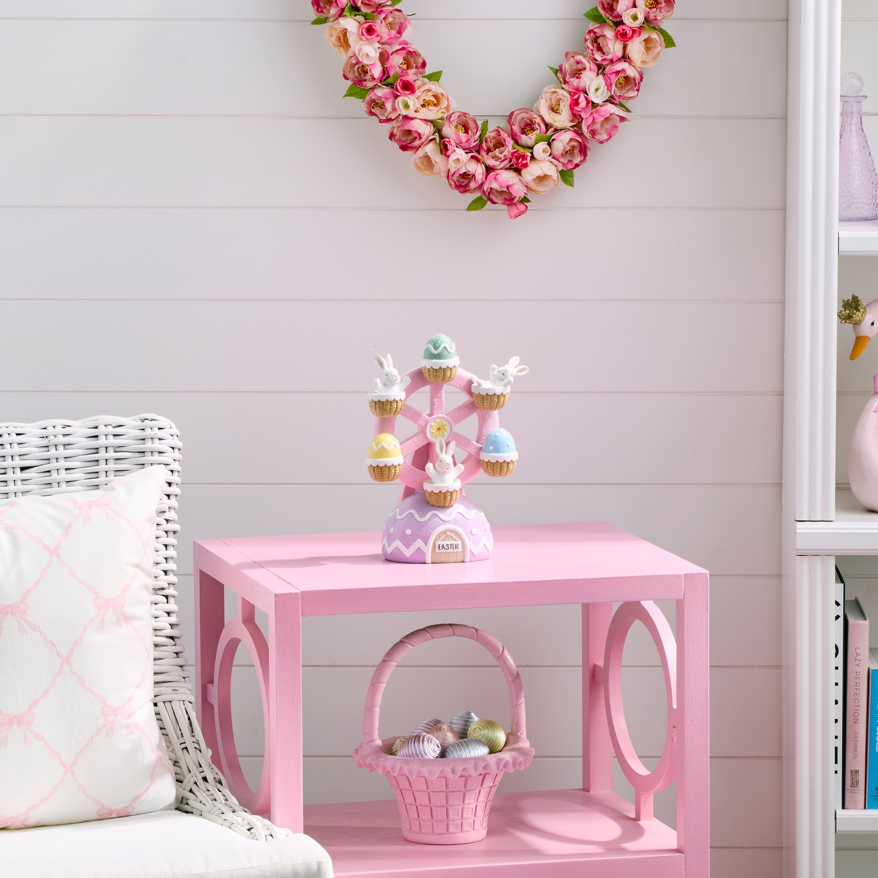 10 Resin Bunny Ferris Wheel