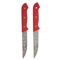 10 Serrated Stainless Steel Blade Tomato Slicing Knife Set 2 Pack