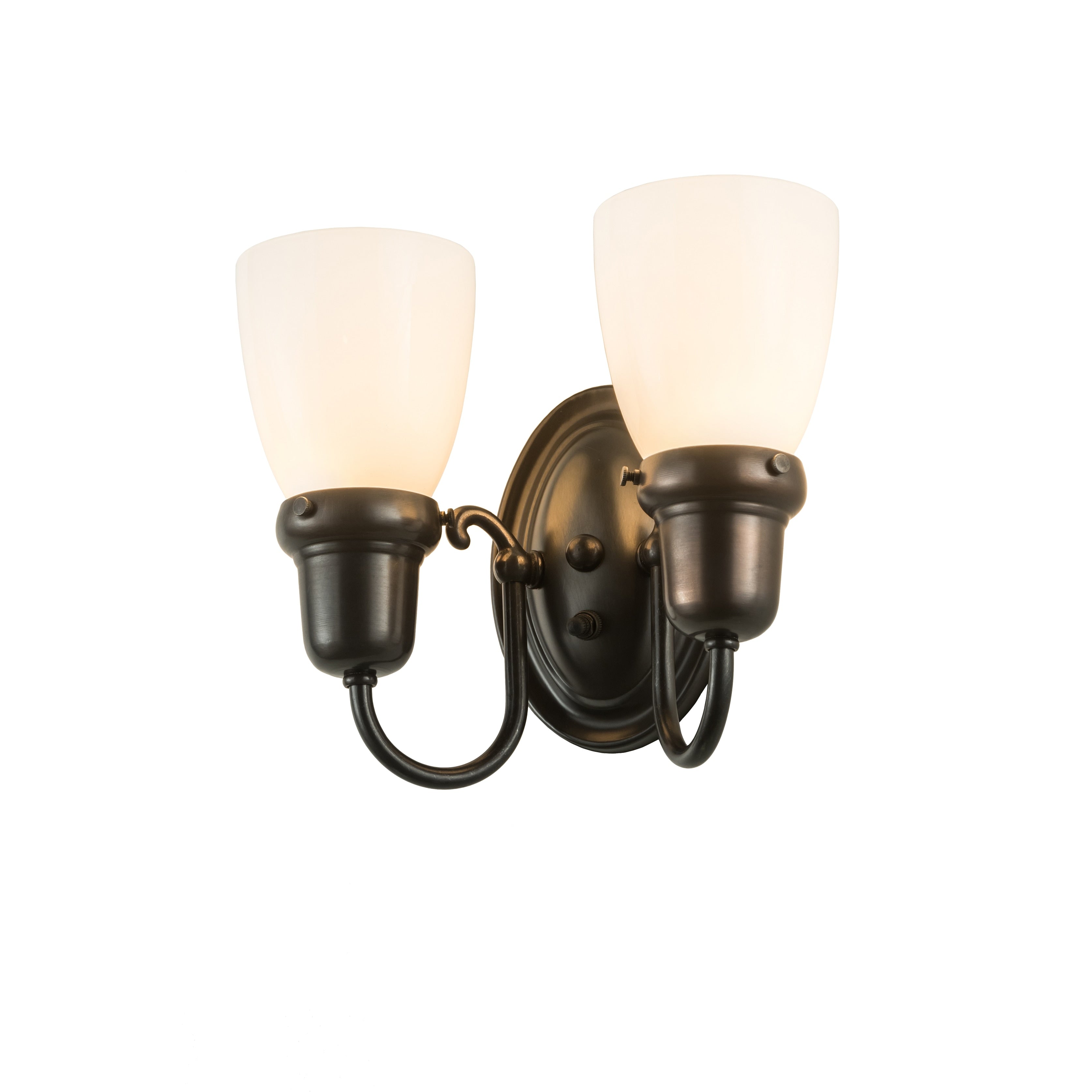 10 W Revival Goblet 2 Lt Wall Sconce