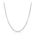 10K White Gold Classic Box Chain 0.6Mm