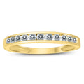 1 2 Carat Tw Channel Set Diamond Band In 10K Yellow Gold