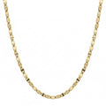 Fremada 10K Yellow Gold 1.32Mm Dainty Sparkle Mirror Chain 16 18 20 Inch
