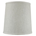 10X12X12 Slip Uno Fitter Textured Oatmeal Drum Shade