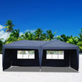 10X20 Outdoor Four Sides Waterproof Gazebo Canopy Folding Tent 4 Sides
