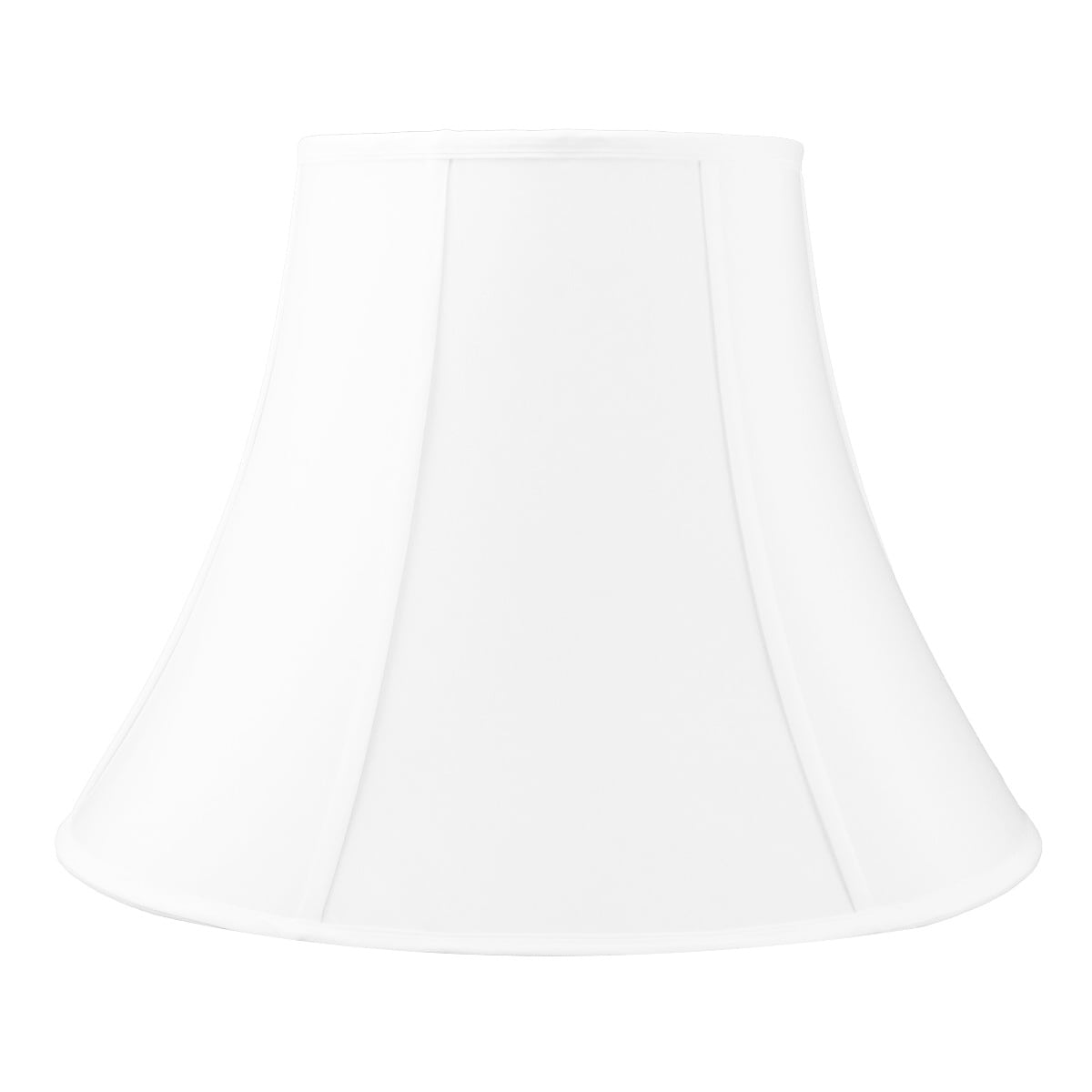 10X20X15 White Bell Shantung Shade