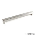 Contemporary Stainless Steel Bold Design Cabinet Bar Pull Handle Set Of 15