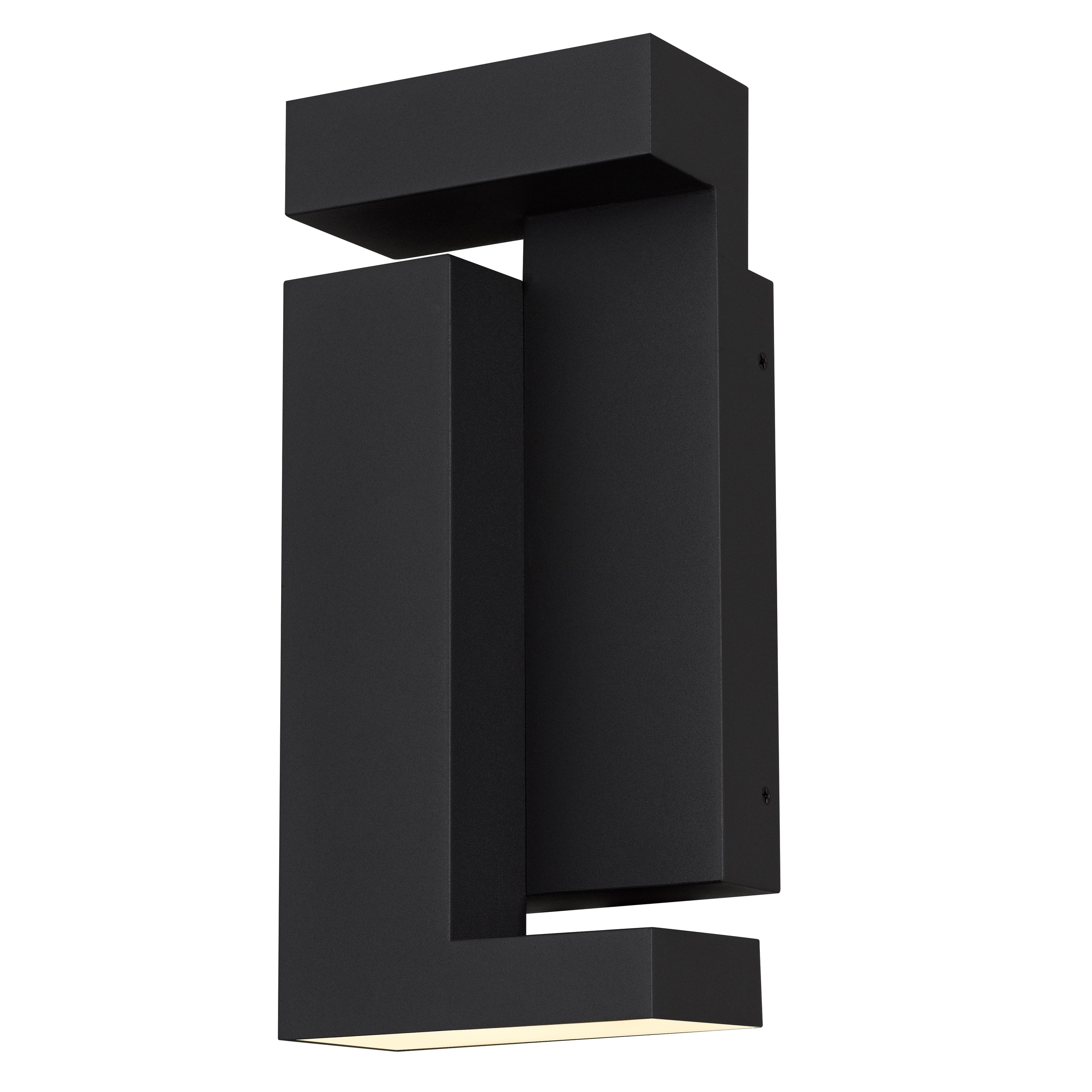 11.25 Inch Led Wall Sconce Black