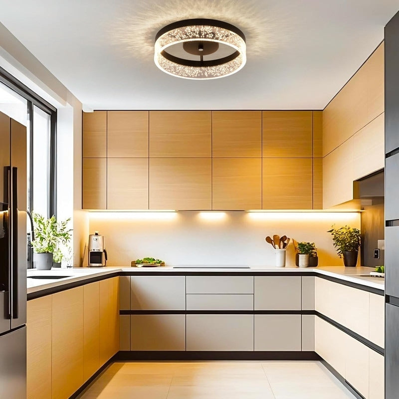 11.65 Kitchen Light Metal Foyer Light Black Ceiling Light N A