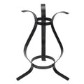 11.75 Black Curved Outdoor Patio Stand For Garden Gazing Balls N A