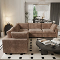 118.2 Modular Sectional Sofa Oversized L Shaped Couches