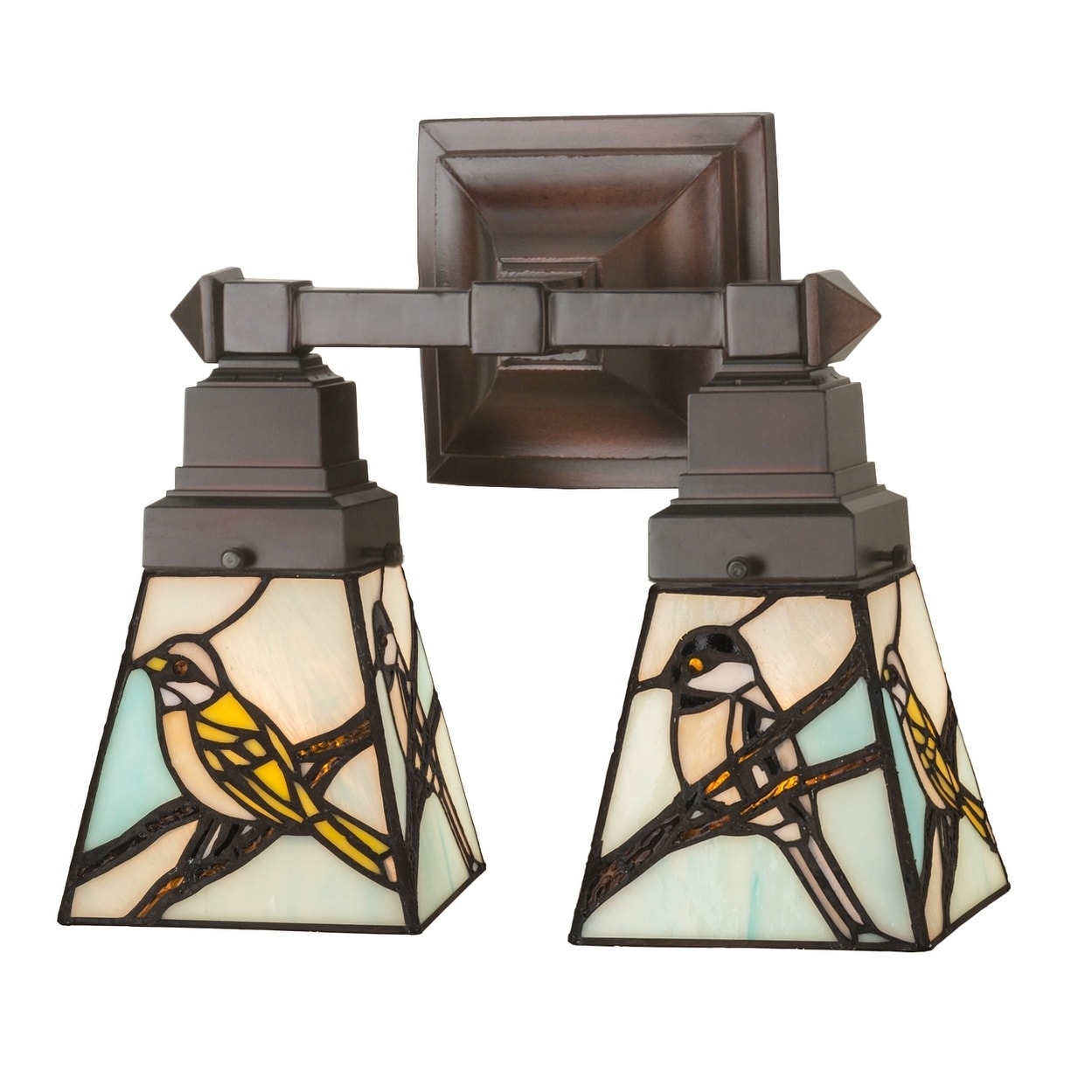 12 W Backyard Friends 2 Lt Wall Sconce