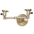 12 W Revival Antique Nickel 2 Lt Wall Sconce Hardware