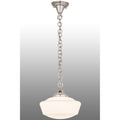 12 W Revival Schoolhouse W Traditional Globe Pendant