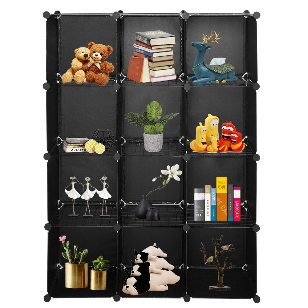 12 Cube Closet Organizer Shelves 2 Style