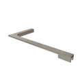12 In. L Bar Support Bracket For 3 8 In. Glass Left Wall Installation