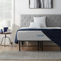 Lucid Comfort Collection 12 Surecool Queen Size Gel Memory Foam Mattress With Platform Frame