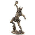 12.4 In H Thor Norse God Of Thunder Figurine Poly Resin