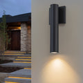 12.4 Outdoor Linear Integrated Led Wall Sconce H12.4 X W3.4 X D4.5
