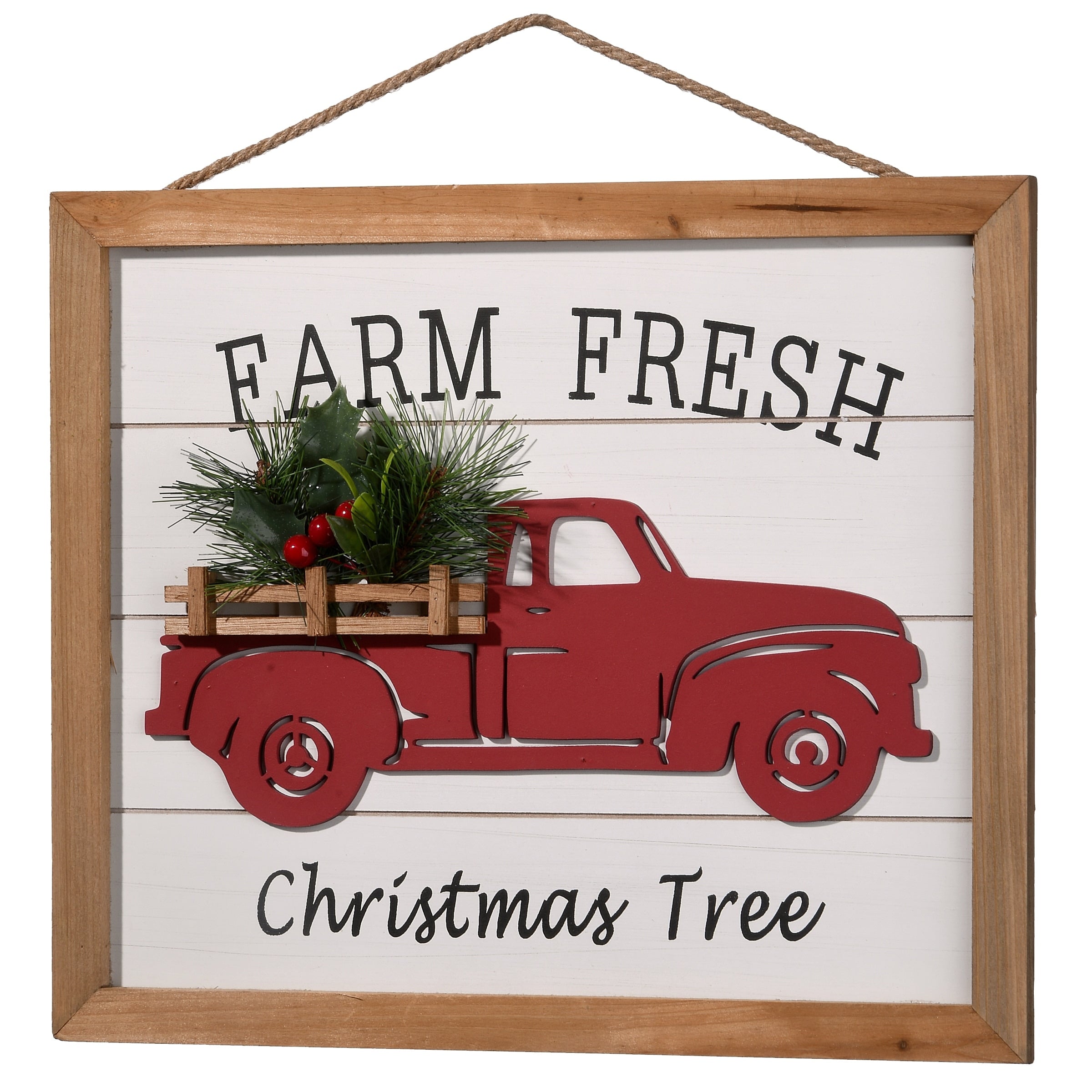 12.5 Farm Fresh Wall Sign 15 In