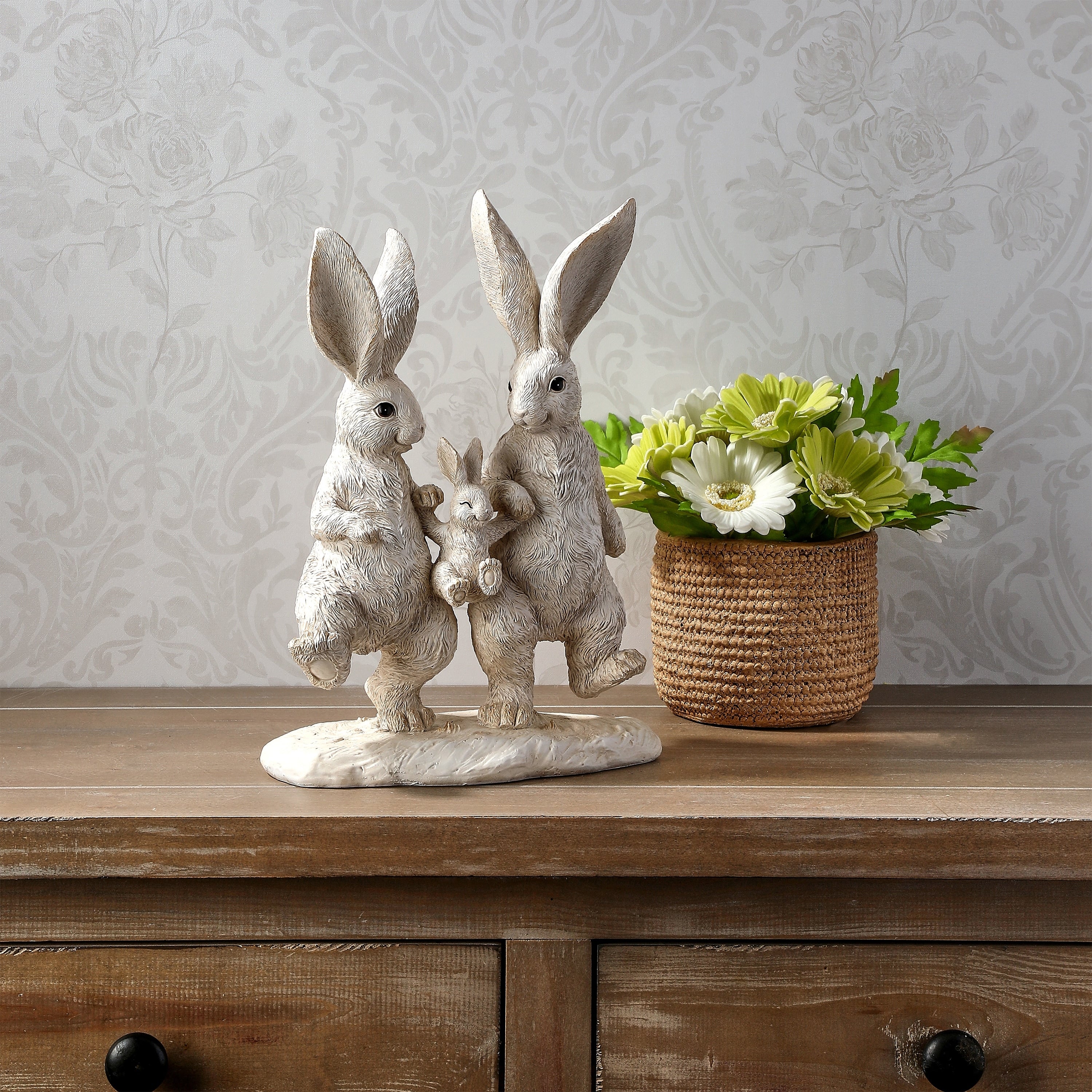 12.5 Resin Bunny Family
