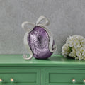 12.5 Resin Egg With Bow And Jewel