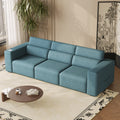 124 In Convertible Power Recliner Sleeper Sofa With Adjustable Headrests