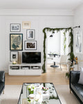 Chill 60in White High-Gloss Media Console