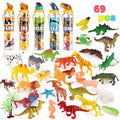 12Pcs Magnetic Train Cars Set With Storage Gift Box Multicolor