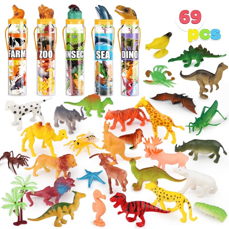 12Pcs Magnetic Train Cars Set With Storage Gift Box Multicolor