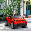 12V Kids Electric Car Ride On Car With Parent Remote Control Red Ride On Truck Ride On Jeep With Music