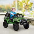 12V Kids Electric Car With Parent Remote Ride On Car Battery Powered Electric Car With 3 Speeds Music