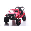 12V Kids Electric Off Road Car With Remote Control Pink Ride On Car Battery Powered Electric Car With Led Lights