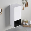 12 Bathroom Side Cabinet Soft Close Doors Float Mounting Design Kd Packing