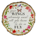 12 Butterfly With Verse Garden Stepping Stone