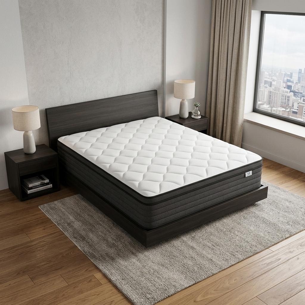 12 King Foam Hybrid Mattress