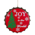 12 Red And Green Joy To The World Christmas Wall Decor