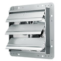 12 Shutter Exhaust Fan High Speed 1000 Cfm Aluminum Wall Mount Attic Fan With Ac Motor Ventilation And Cooling