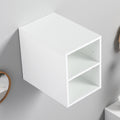 12 Small Wall Mounted Storage Shelves Adjustable Two Tier Design Eco Friendly Plywood Multi Purpose Storage Solution