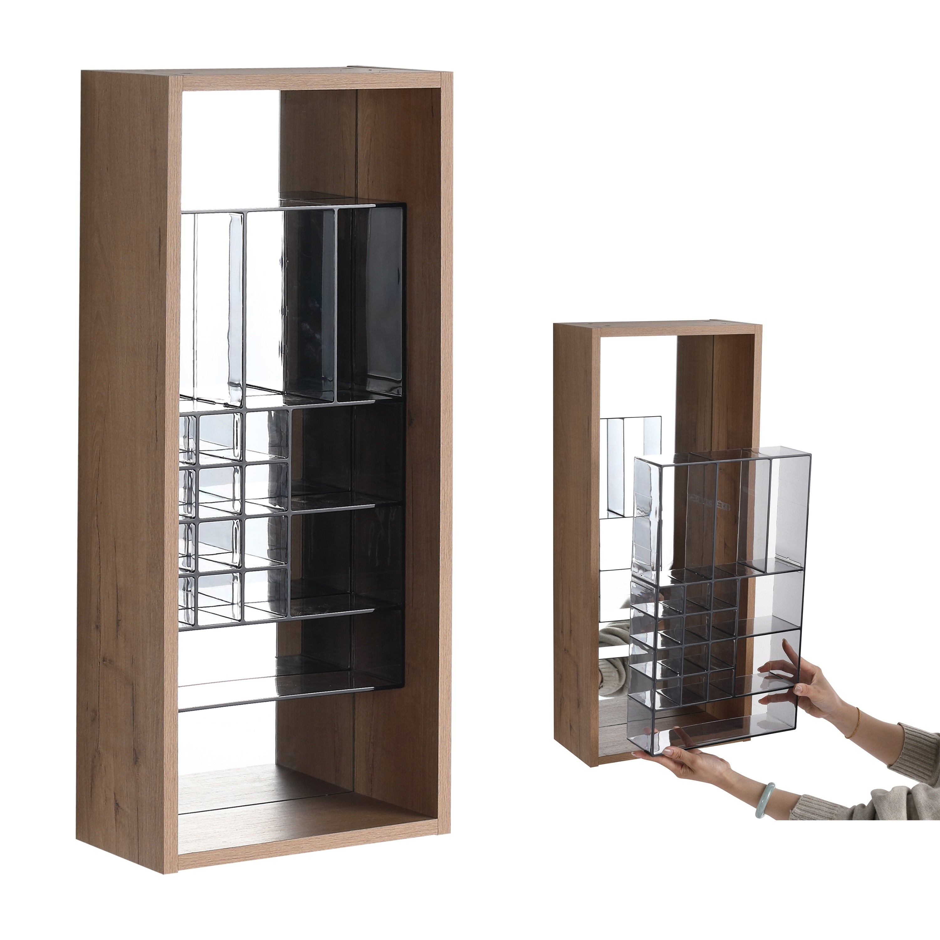 12 Wall Mounted Storage Cabinet Bathroom Mirror Cabinet With Storage Plywood