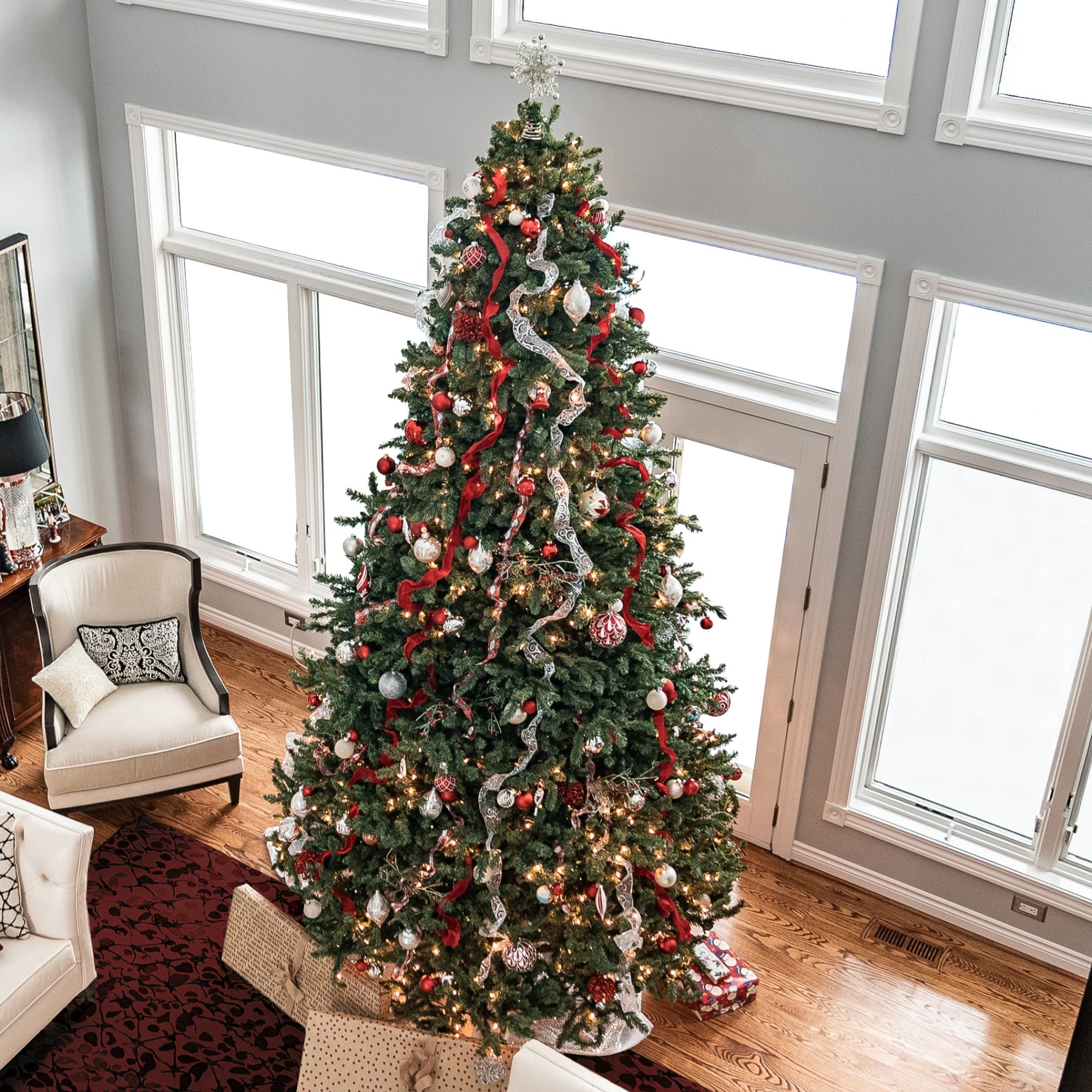 12 Full Northern Pine Flame Retardant Artificial Christmas Tree Unlit Over 10 Feet
